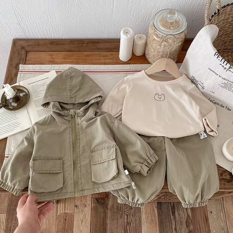 Kaki Green Utility Tracksuit